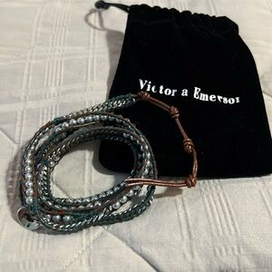 Wrap around bracelets by Victoria Emerson.  Separate sale:  $10/ea